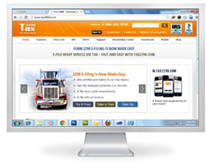 form 2290 electronic filing is made easy efile 2290 hvut tax with form 2290 online filing