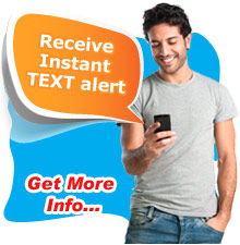Receive Instant TEXT alert